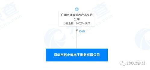 钱大妈布局新零售赛道，深圳钱小鲜电商公司成立助推商品零售贸易升级